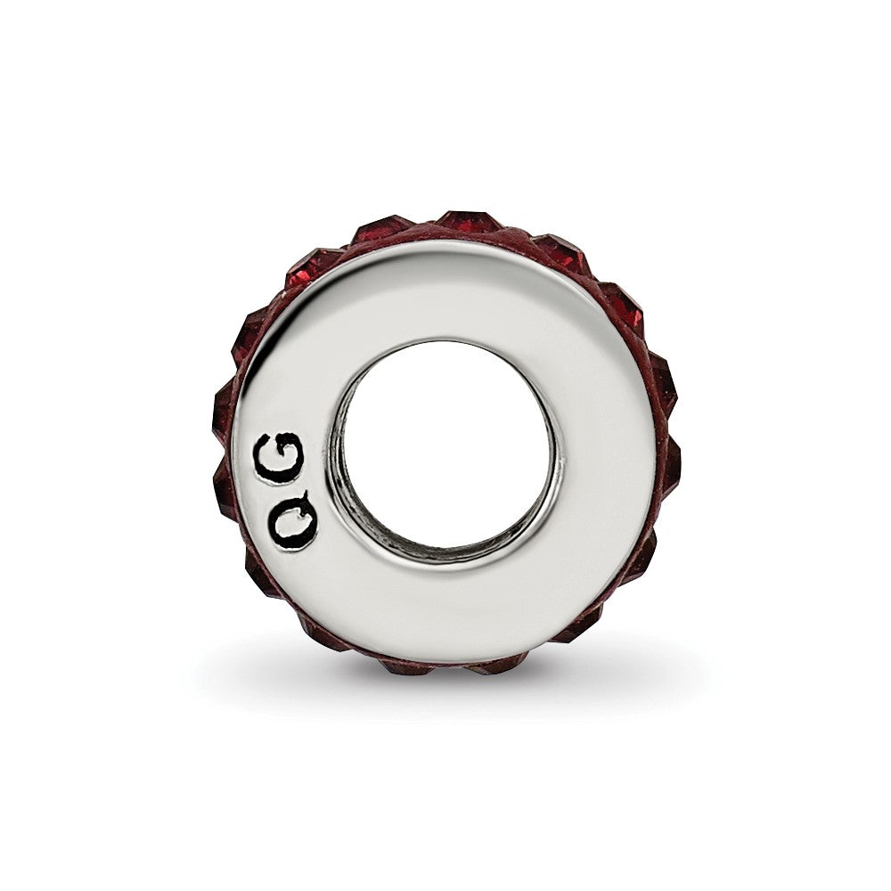 Sterling Silver Reflections June Single Row Preciosa Crystal Bead