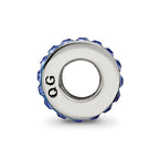 Sterling Silver Reflections Sept Single Row Preciosa Crystal Bead