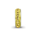 Sterling Silver Reflections Nov Single Row Preciosa Crystal Bead