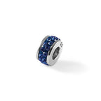 Sterling Silver Reflections Sept Double Row Preciosa Crystal Bead