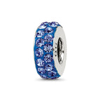 Sterling Silver Reflections Sept Double Row Preciosa Crystal Bead
