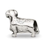 Sterling Silver Reflections Dachshound Bead