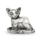 Sterling Silver Reflections Sphinx Cat Bead