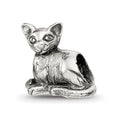 Sterling Silver Reflections Sphinx Cat Bead