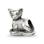 Sterling Silver Reflections Sphinx Cat Bead