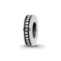 Sterling Silver Reflections Notched Spacer Bead