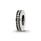 Sterling Silver Reflections Notched Spacer Bead