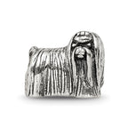 Sterling Silver Reflections Maltese Dog Bead