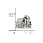Sterling Silver Reflections Maltese Dog Bead