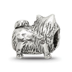 Sterling Silver Reflections Pomeranian Bead