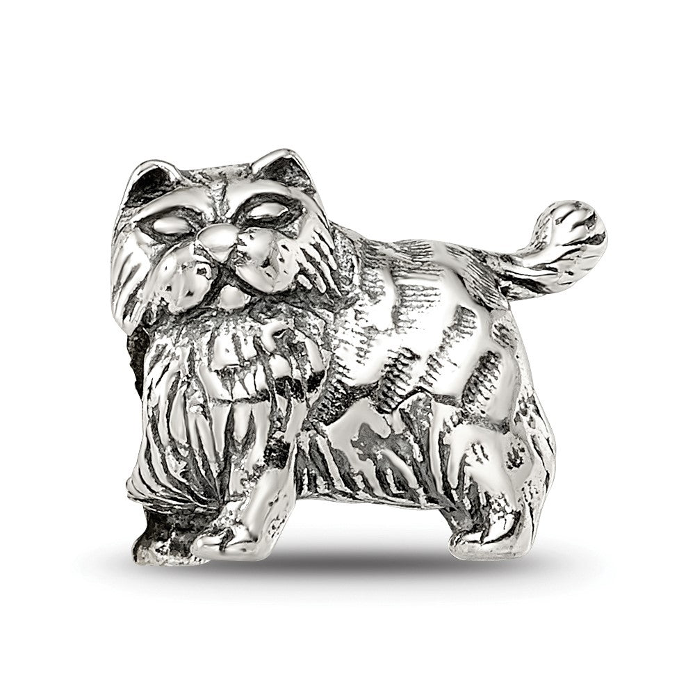 Sterling Silver Reflections Persian Cat Bead
