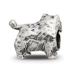 Sterling Silver Reflections Persian Cat Bead