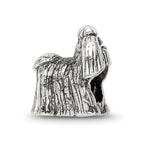 Sterling Silver Reflections Shih Tzu Bead