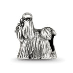 Sterling Silver Reflections Shih Tzu Bead