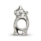 Sterling Silver Reflections American Shorthair Cat Bead
