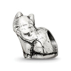 Sterling Silver Reflections Ragdoll Cat Bead