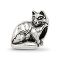 Sterling Silver Reflections Ragdoll Cat Bead
