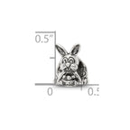 Sterling Silver Reflections Bunny with Basket Bead