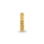 Sterling Silver Gold-plated Reflections Floral Spacer Bead