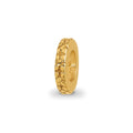 Sterling Silver Gold-plated Reflections Floral Spacer Bead