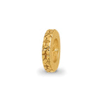 Sterling Silver Gold-plated Reflections Floral Spacer Bead