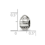 Sterling Silver Reflections Easter Egg Bead