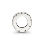 Sterling Silver Reflections Grooved Spacer Bead