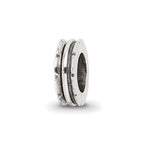 Sterling Silver Reflections Grooved Spacer Bead