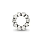 Sterling Silver Reflections Scalloped Spacer Bead