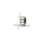 Sterling Silver Reflections Scalloped Spacer Bead