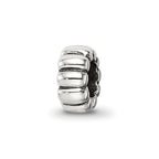 Sterling Silver Reflections Scalloped Spacer Bead
