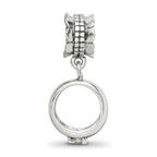 Sterling Silver Reflections CZ Engagement Ring Dangle Bead