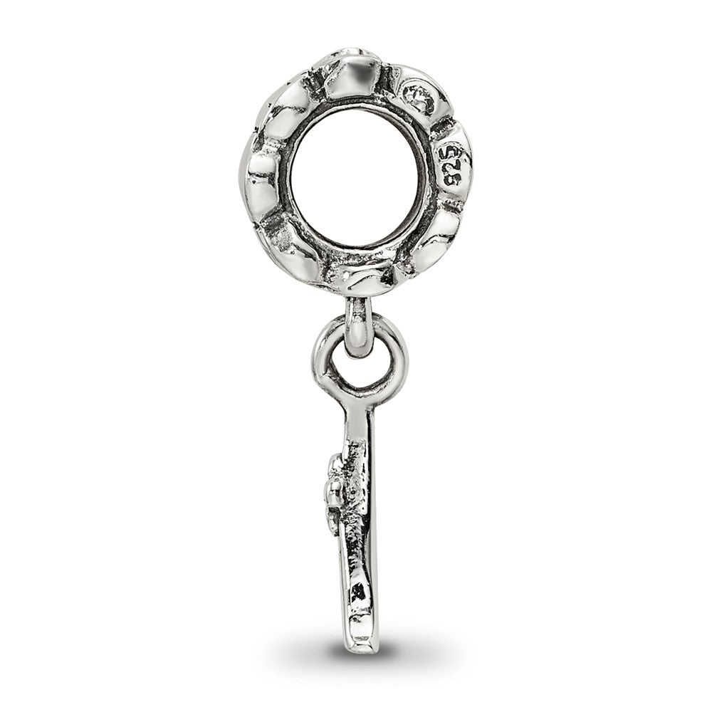 Sterling Silver Reflections Letter A Dangle Bead