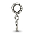 Sterling Silver Reflections Letter D Dangle Bead