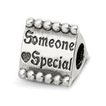 Sterling Silver Reflections Someone Special Triangle Bead