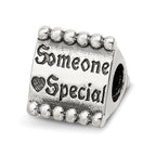 Sterling Silver Reflections Someone Special Triangle Bead