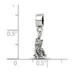 Kids Collection Sterling Silver Cat Dangle Reflections Bead