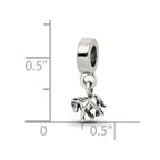 Kids Collection Sterling Silver Pony Dangle Reflections Bead