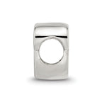 Sterling Silver Reflections Letter P Script Bead