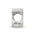 Sterling Silver Reflections Letter T Script Bead