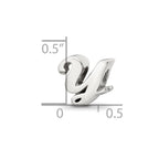 Sterling Silver Reflections Letter Y Script Bead