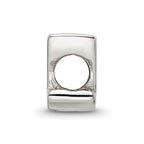 Sterling Silver Reflections Letter Z Script Bead