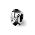 Sterling Silver Reflections Letter Y Message Bead