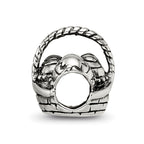 Sterling Silver Reflections Easter Basket Bead