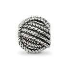 Sterling silver Reflections Ball of Yarn Bead