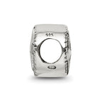 Sterling Silver Reflections Antiqued Star Bead