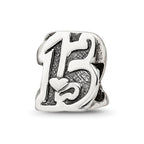Sterling silver Reflections Sweet 15 Bead