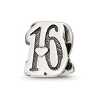 Sterling silver Reflections Sweet 16 Bead