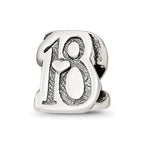 Sterling silver Reflections Sweet 18 Bead