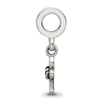 Sterling Silver Reflections Cross Dangle Bead
